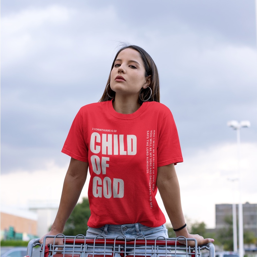 Red Graphic Kids T-Shirt
